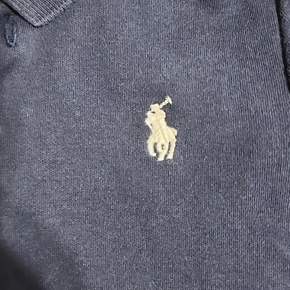 Baby Girl Ralph Lauren Ruffled Dress, Blue, Size 12M, PreOwned - Picture 3 of 8